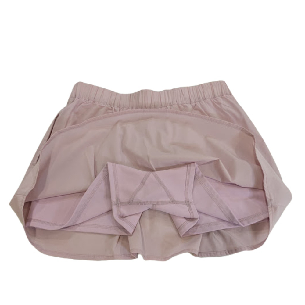 SET Active Pink Tennis Skort Athleisure Pilates Balletcore Workout Skirt M - Picture 3 of 10
